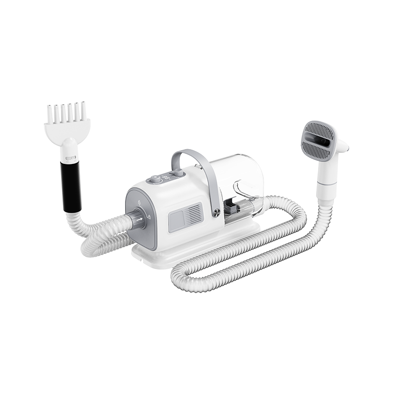 Machine tout-en-un aspirateur et souffleur pour poils d'animaux