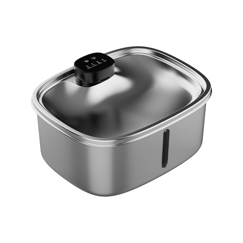 Fontaine intelligente pour animaux de compagnie en acier inoxydable MAS-1009, 10 L